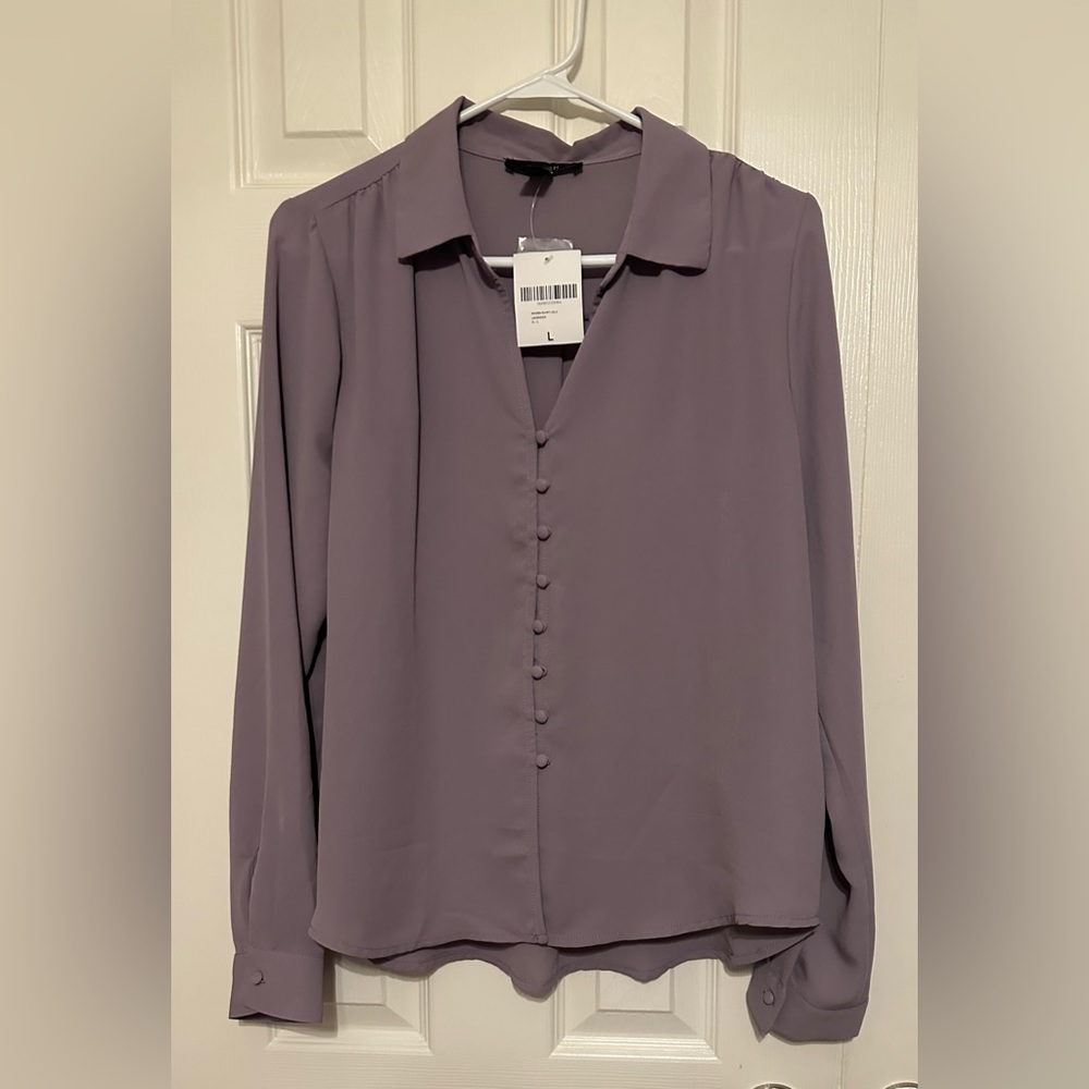 Lavender Blouse Forever 21